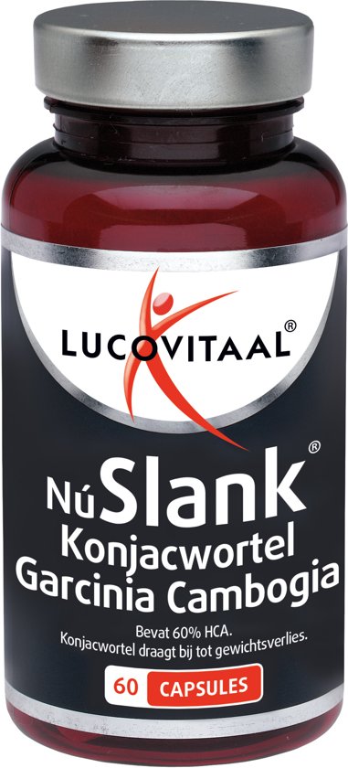 Lucovitaal Garcinia nu slank - 60 capsules - Voedingssupplementen