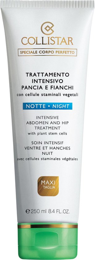 Collistar Intensive Abdomen and Hip Treatment Night Afslankcrème - 250 ml