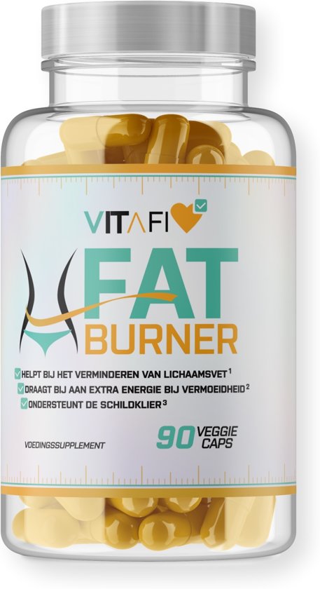 Vitafi Fat Burner - Extra sterke vetverbrandende afslank capsule - 30 dagen kuur