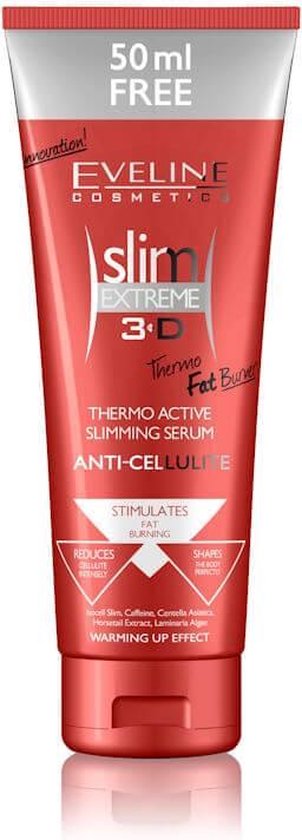 Eveline Cosmetics Slim Extreme 3D Thermo Active Slimming Anti-Cellulite Serum 250ml.