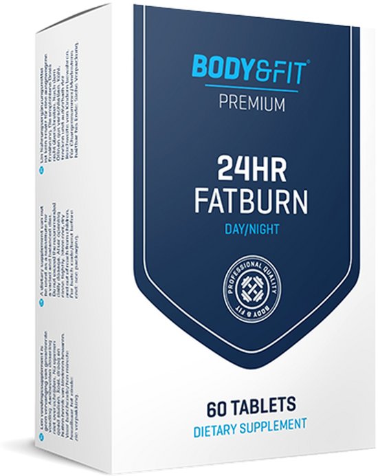 Body & Fit 24hr Fatburn Vetverbrander - 60 Tabletten - Maandverpakking